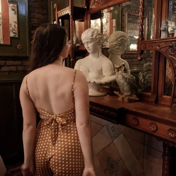 polka dot jumpsuit - Picture 4 of 4